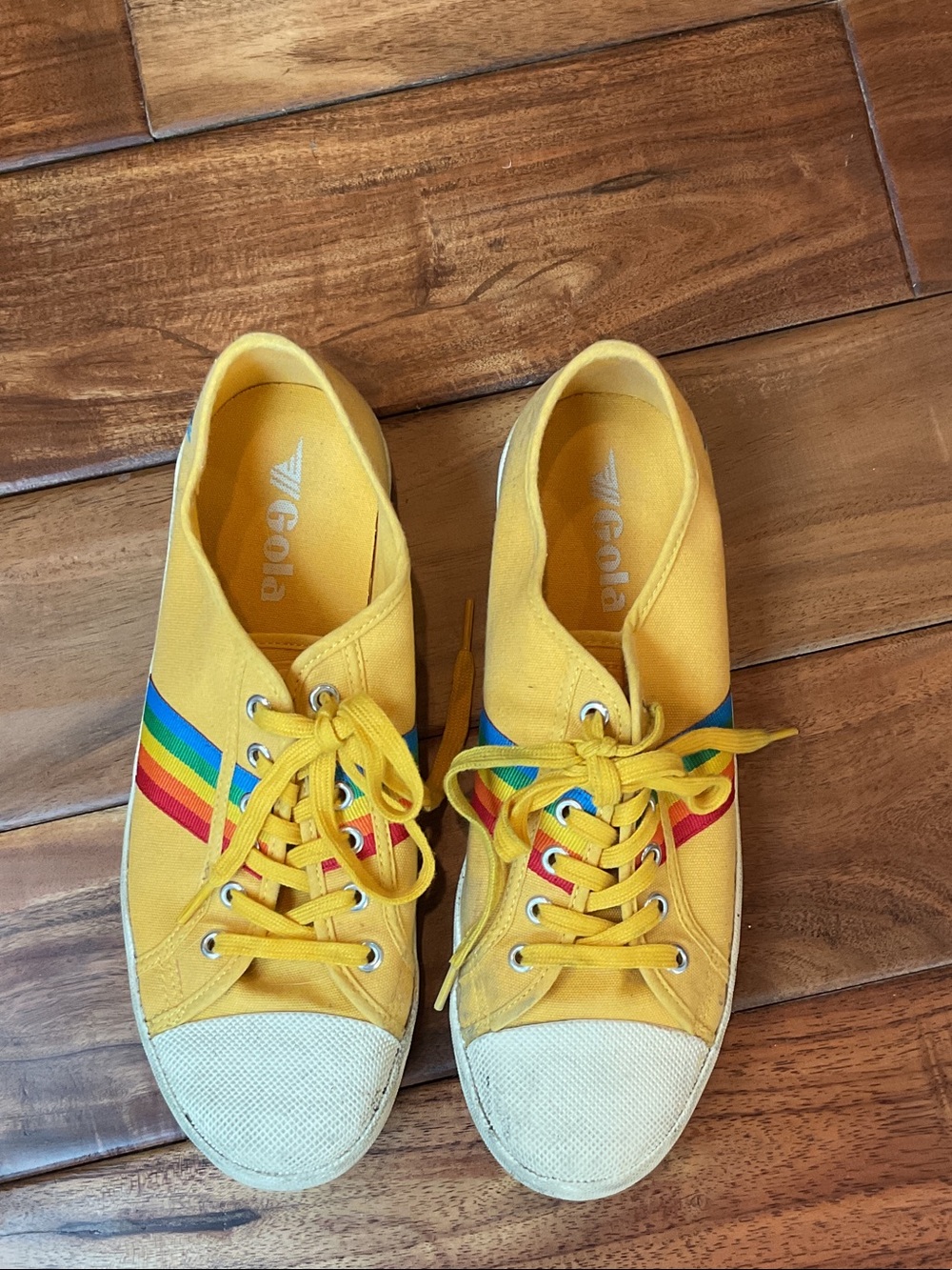 Sunshine on your Feet! Gola Canvas Sneakers
